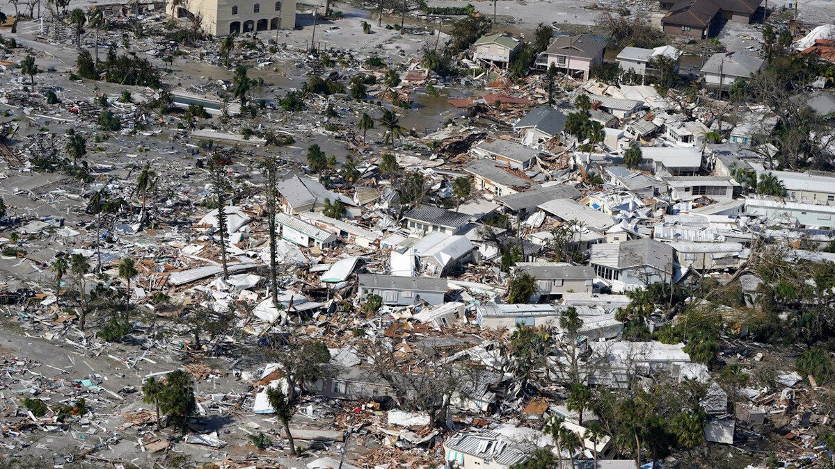 Καταστροφές στη Φλόριντα των ΗΠΑ μετά τον κυκλώνα Ίαν