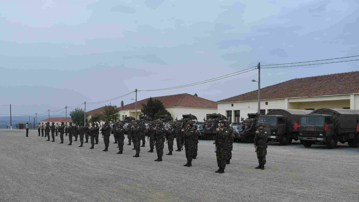 Αναχώρηση Διμοιρίας Αντιαρματικών (Α-Τ) και Επιτελών της 33 Μηχανοκίνητης Ταξιαρχίας (Μ/Κ ΤΑΞ), για τη συγκρότηση της Δύναμης Enhanced Vigilance Activity Battlegroup Bulgaria (NATO eVA BG BGR)