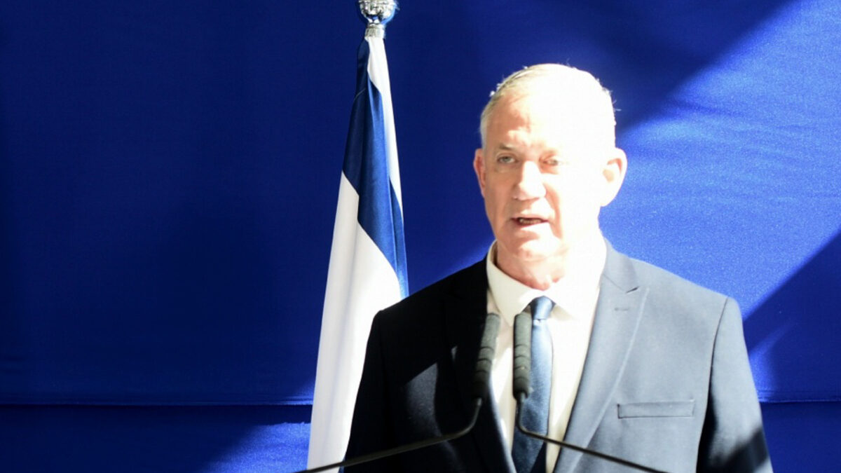 O Ισραηλινός υπουργός Αμυνας, Μπένι Γκαντς