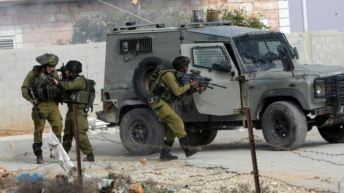 Στρατιώτες των Ισραηλινών δυνάμεων κατοχής στη Παλαιστίνη