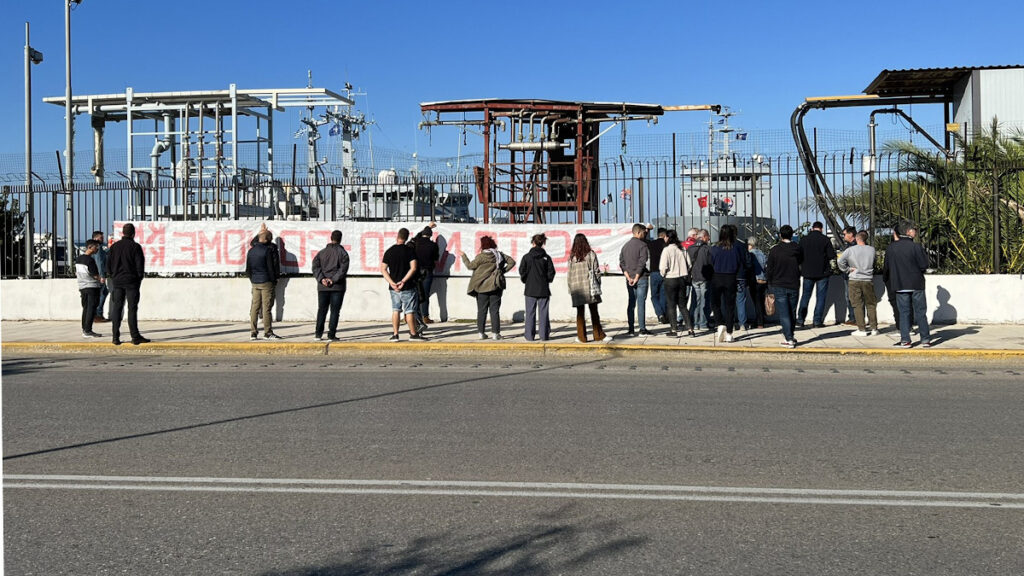 Πάτρα λιμάνι των λαών - Όχι των φονιάδων των ΝΑΤΟϊκών - Διαμαρτυρίες ενάντια στον ελλιμενισμό πλοίων του ΝΑΤΟ - Οκτώβρης 2022