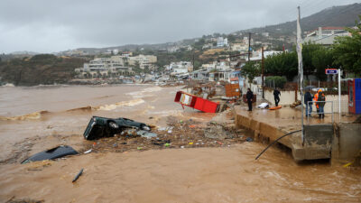 Ηράκλειο - Καταστροφές και πλημμύρες στην Κρήτη από την κακοκαιρία Κακοκαιρία 15/10/2022