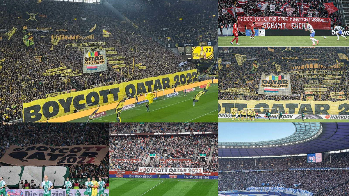 QATAR 2022: «15000 νεκροί για 5760 λεπτά ποδοσφαίρου - Ντροπή σας»