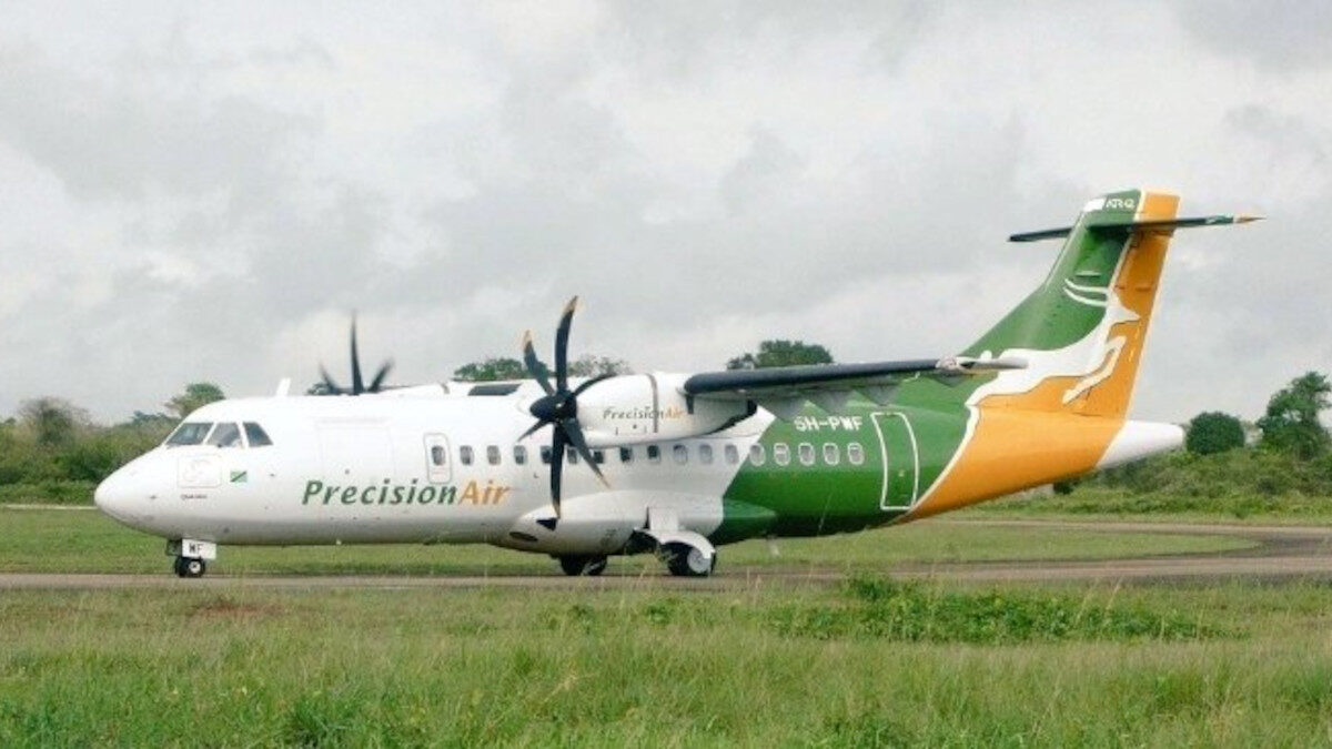 Τανζανία αεροπλάνο Precision Air