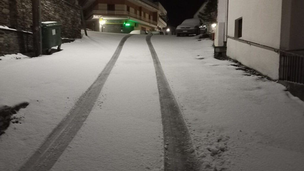 Χιόνια στο Λιβάδι Ελάσσονας - 28/11/2022