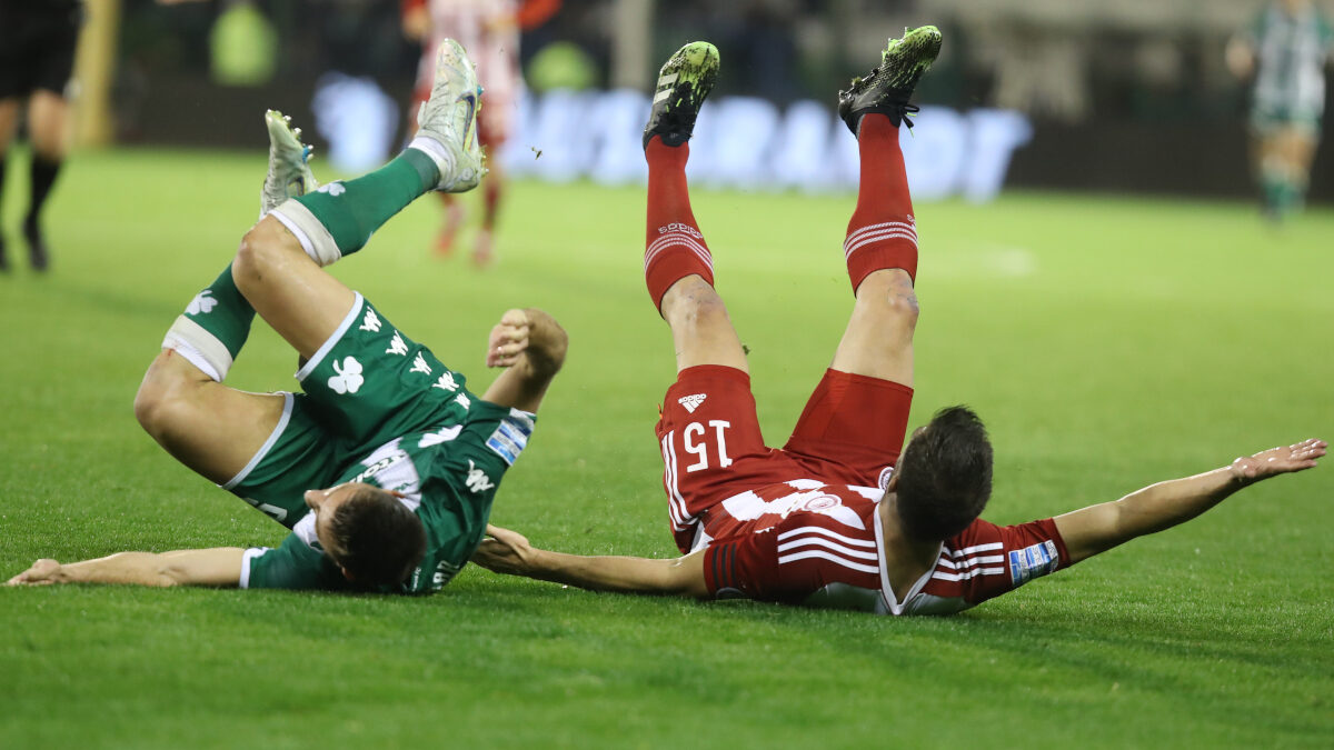 Super League 1: Ισόπαλο το ντέρμπι ανάμεσα στον Παναθηναϊκό και τον Ολυμπιακό