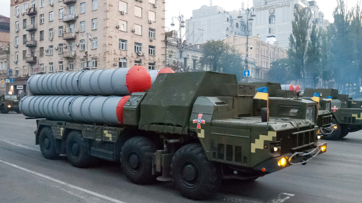 Αυτοκινούμενο Αντιπυραυλικό σύστημα πολλαπλού εκτοξευτή S300 των ενόπλων Δυνάμεων της Ουκρανίας