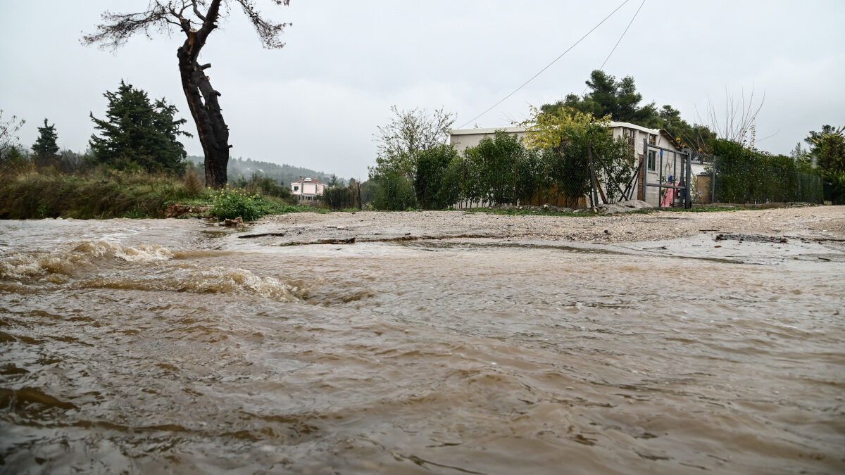 Κακοκαιρία ARIEL - Βροχόπτωση στην Αττική 30/11/2022