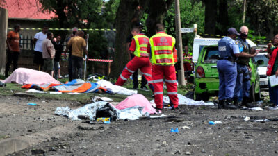 Έκρηξη βυτιοφόρου στο Γιοχάνεσμπουργκ της Ν. Αφρικής