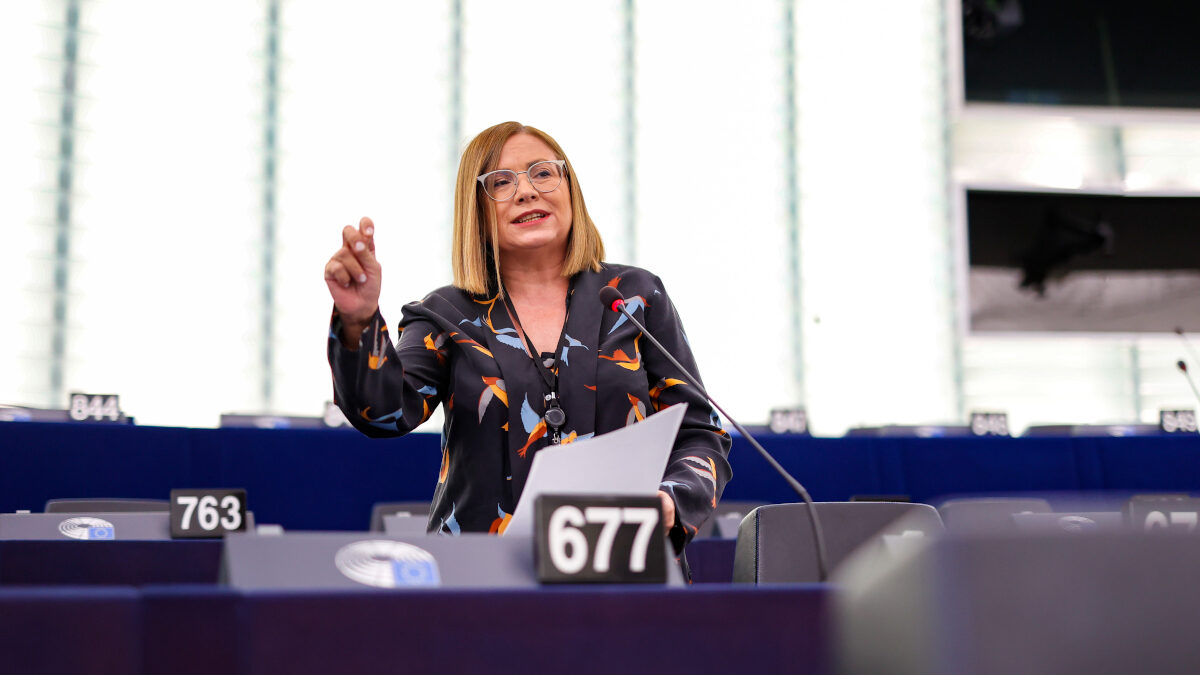 Η ευρωβουλευτής της ΝΔ, Μαρία Σπυράκη