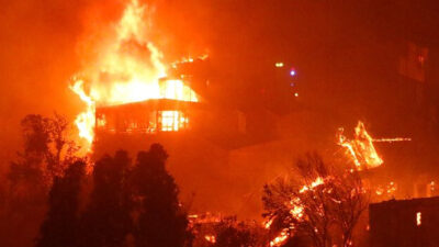 Μεγάλη πυρκαγιά στη Χιλή
