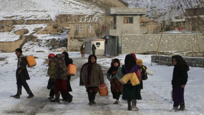 Παιδιά στο Αφγανιστάν - Κύμα ψύχους