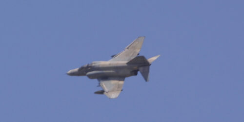 Πολεμικό αεροσκάφος F-4 της Πολεμικής Αεροπορίας