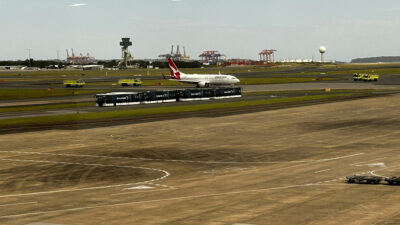 Επιβατικό αεροσκάφος της Εταιρίας QANTAS της Αυστραλίας