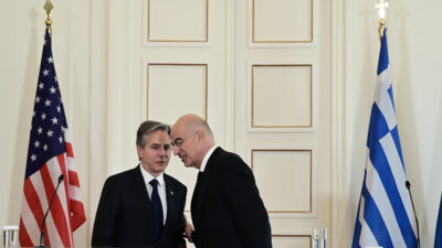 Συνάντηση των υπουργών εξωτερικών Ελλάδας και ΗΠΑ ,Δένδιας - Μπλίνκεν