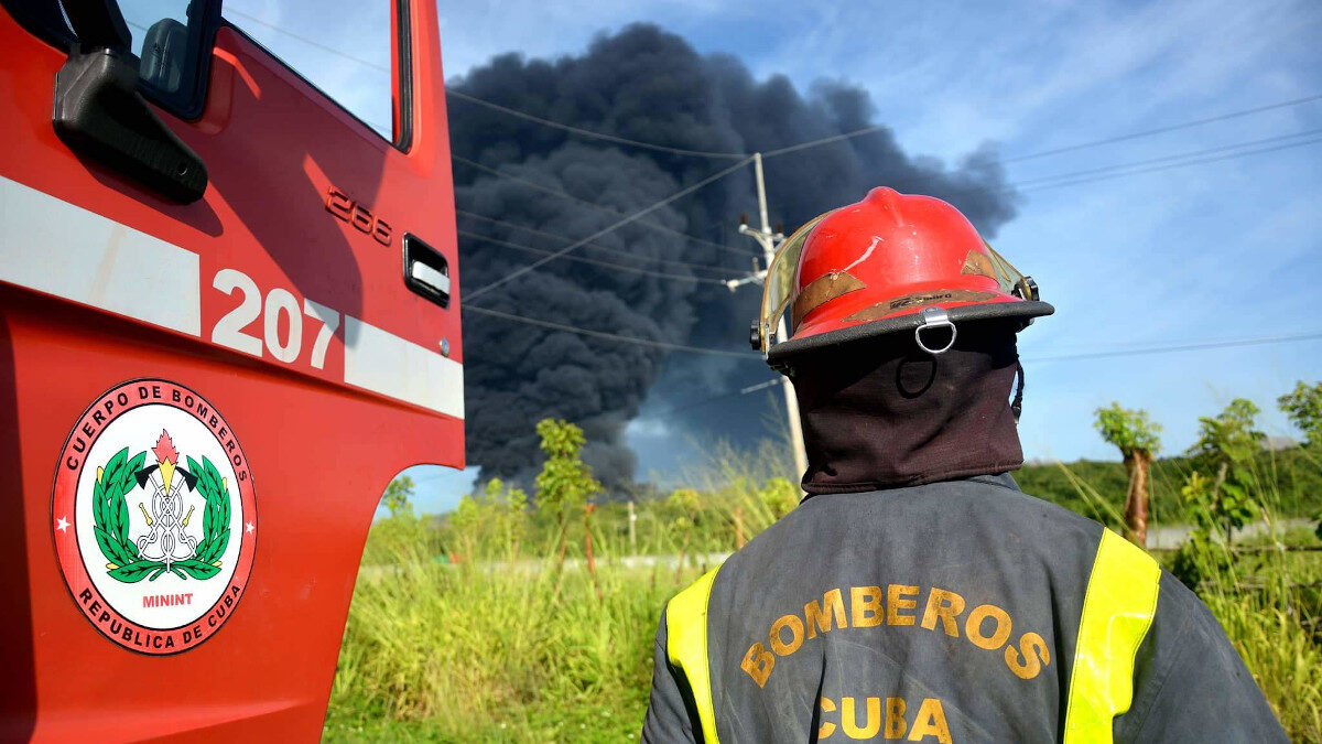 Πυροσβέστης στην Κούβα