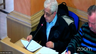 Νίκος Σοφιανός δημοτικός σύμβουλος δήμου Αθηναίων με τη Λαϊκή Συσπείρωση