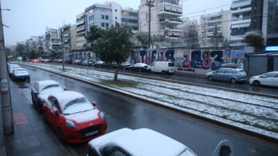 Χιόνια στην Αθήνα