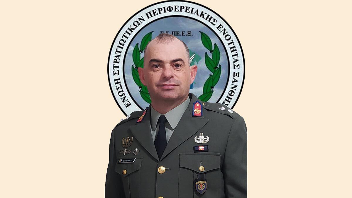 Τσαπρούνης Βάιος, Προέδρος της Ένωσης Στρατιωτικών Περιφερειακής Ενότητας Ξάνθης