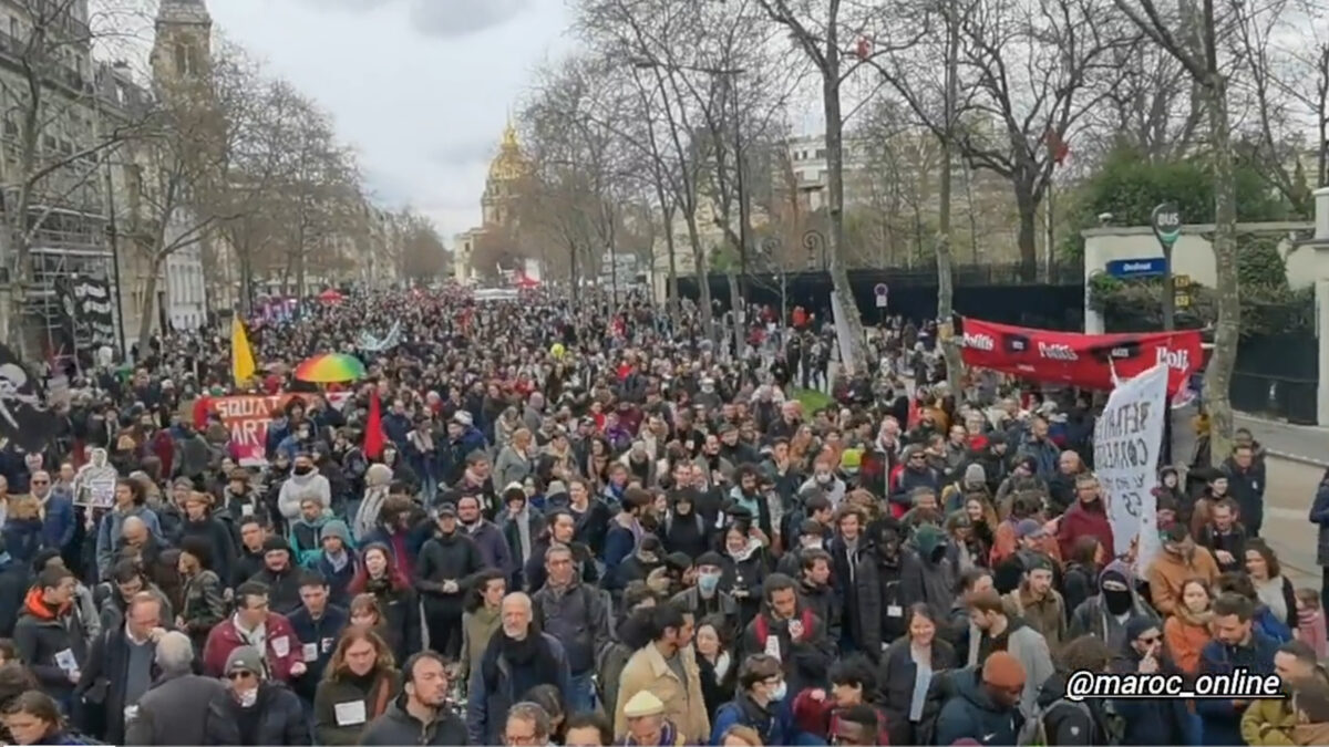 διαδηλώσεις στη γαλλία