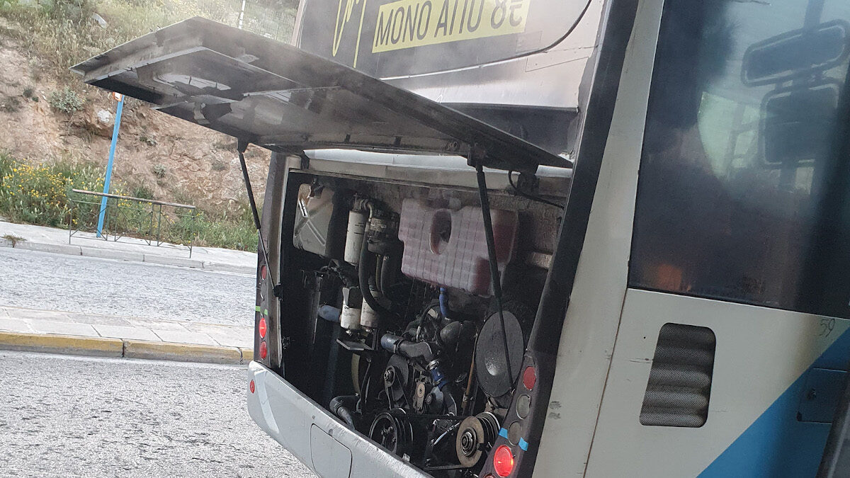 ΟΑΣΑ: Άλλη μία βλάβη σε αστικό λεωφορείο