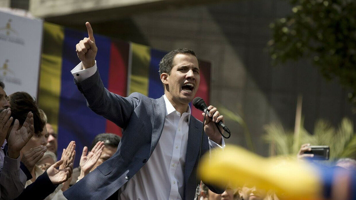 Χουάν Γκουαϊδό, αχυράνθρωπος των ΗΠΑ, πρωην αυτοανακηρυχθής πρόεδρος της Βενεζουέλας