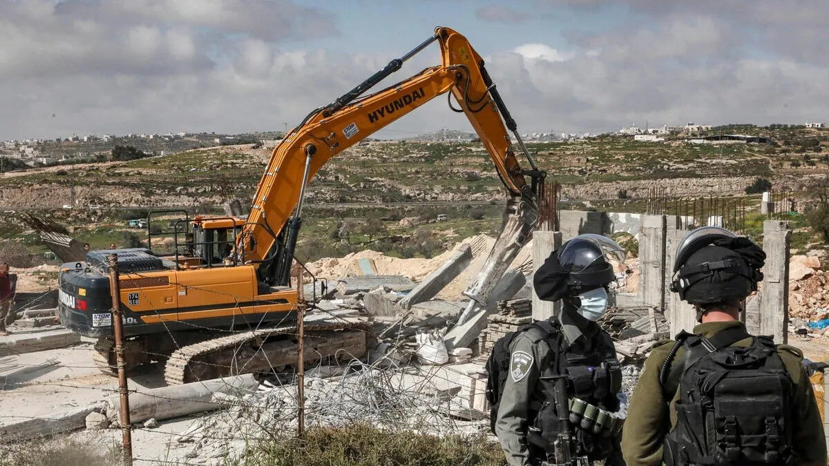 Κατεδάφιση κτηρίων από τον ισραηλινό κατοχικό στρατό στη Δυτική ΄Όχθη, Παλαιστίνη