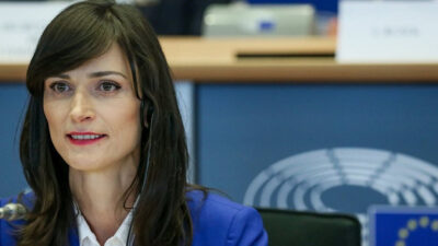 Η Μαρίγια Γκάμπριελ, επίτροπος Καινοτομίας και Πολιτισμού της ΕΕ, από τη Βουλγαρία
