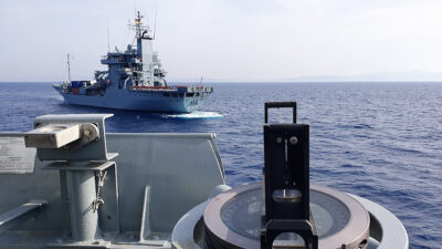 Συνεκπαίδευση μονάδων του Πολεμικού Ναυτικού με τη ΝΑΤΟϊκή αρμάδα SNMG2