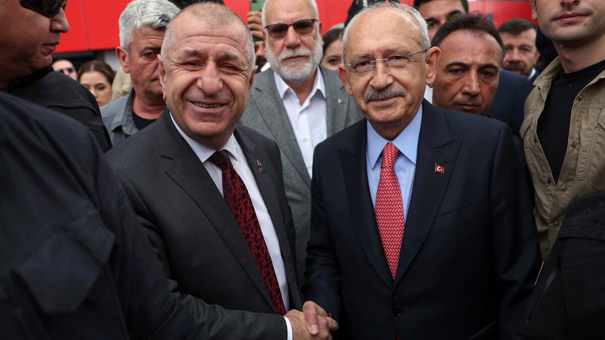 Τουρκία: Υψώνονται οι τόνοι ανάμεσα στους δύο αντιπάλους - Ο Κεμάλ Κιλιτσντάρογλου με τον Ουμίτ Οσντάγ ηγέτη του ακροδεξιού Zafer Partisi