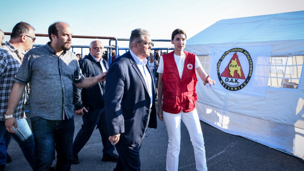 Ο ΓΓ της ΚΕ του ΚΚΕ Δημήτρης Κουτσούμπας στη Καλαμάτα για το πολύνεκρο ναυάγιο στα ανοιχτά της Πύλου. Τετάρτη 14 Ιουνίου 2023