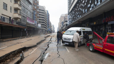 Έκρηξη στο Γιοχάνεσμπουργκ