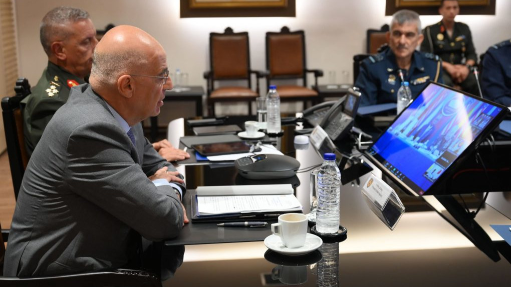 Ο Υπουργός Άμυνας, Νίκος Δένδιας