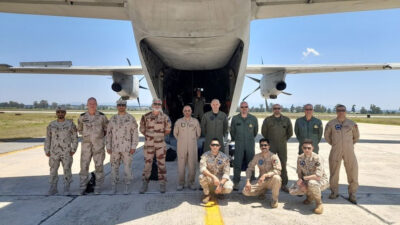επίσκεψη Ακολούθων Άμυνας (ΑΚΑΜ) και εκπροσώπων ξένων χωρών στο Κέντρο Αεροπορικής Τακτικής (ΚΕΑΤ), στην Αεροπορική Βάση Ανδραβίδας