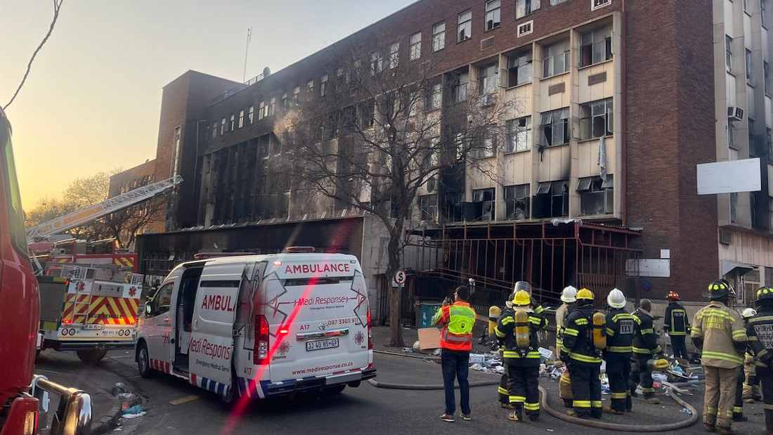 Πυρκαγιά σε κτήριο στο Γιοχάνεσμπουργκ με δεκάδες νεκρούς