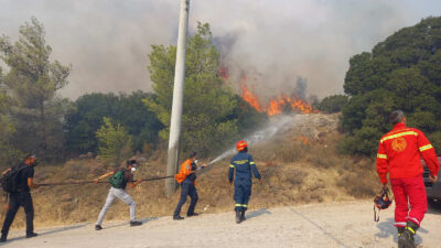 πυρκαγιά αττική
