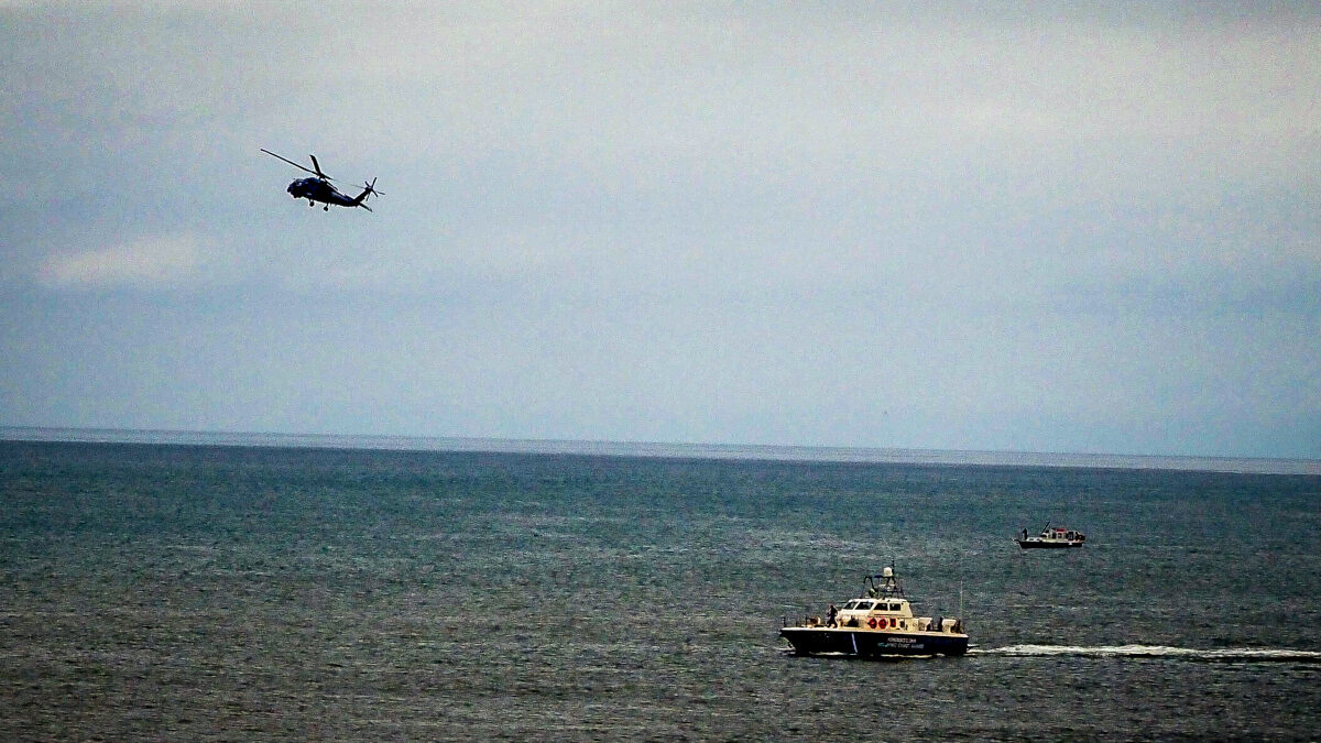 Έρευνες του λιμενικού στην Εύβοια για την πτώση του ελικοπτέρου