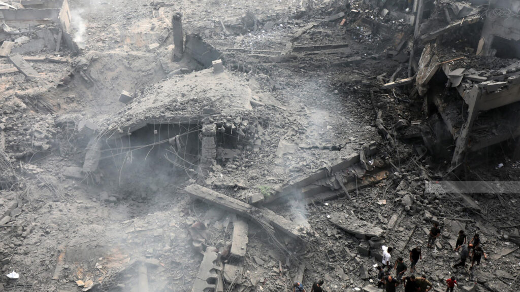 Η βομβαρδισμένη από το κατοχικό Ισραήλ, Λωρίδα της Γάζας