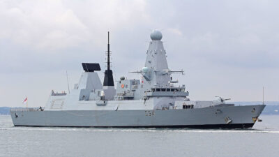 Το Αντιτορπιλικό HMS Diamond του Βασιλικού Ναυτικού της Βρετανίας