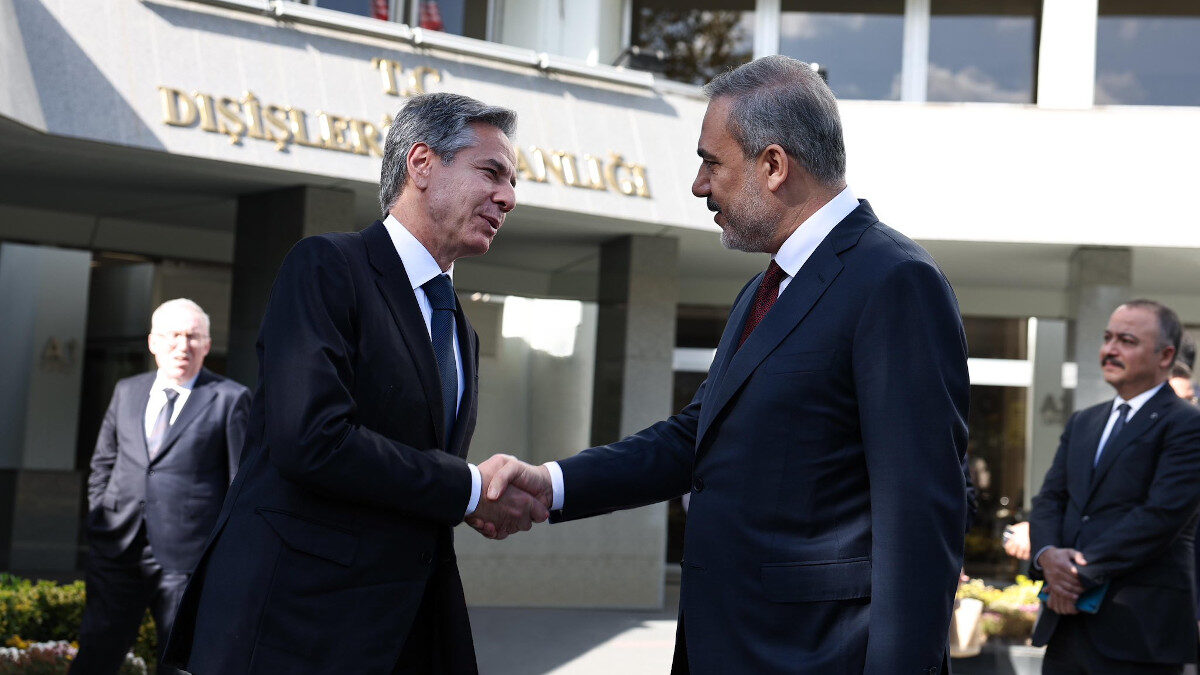 Συνάντηση του Αμερικανού υπουργού Εξωτερικών, Άντονι Μπλίνκεν με τον Τούρκο ομόλογο του, Χακάν Φιντάν