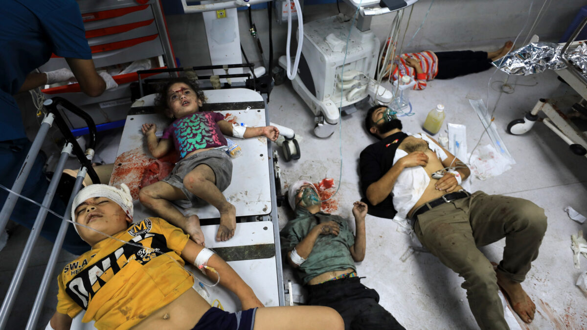 ΓΑΖΑ - ΝΟΣΟΚΟΜΕΙΟ - ΤΡΑΥΜΑΤΙΕΣ