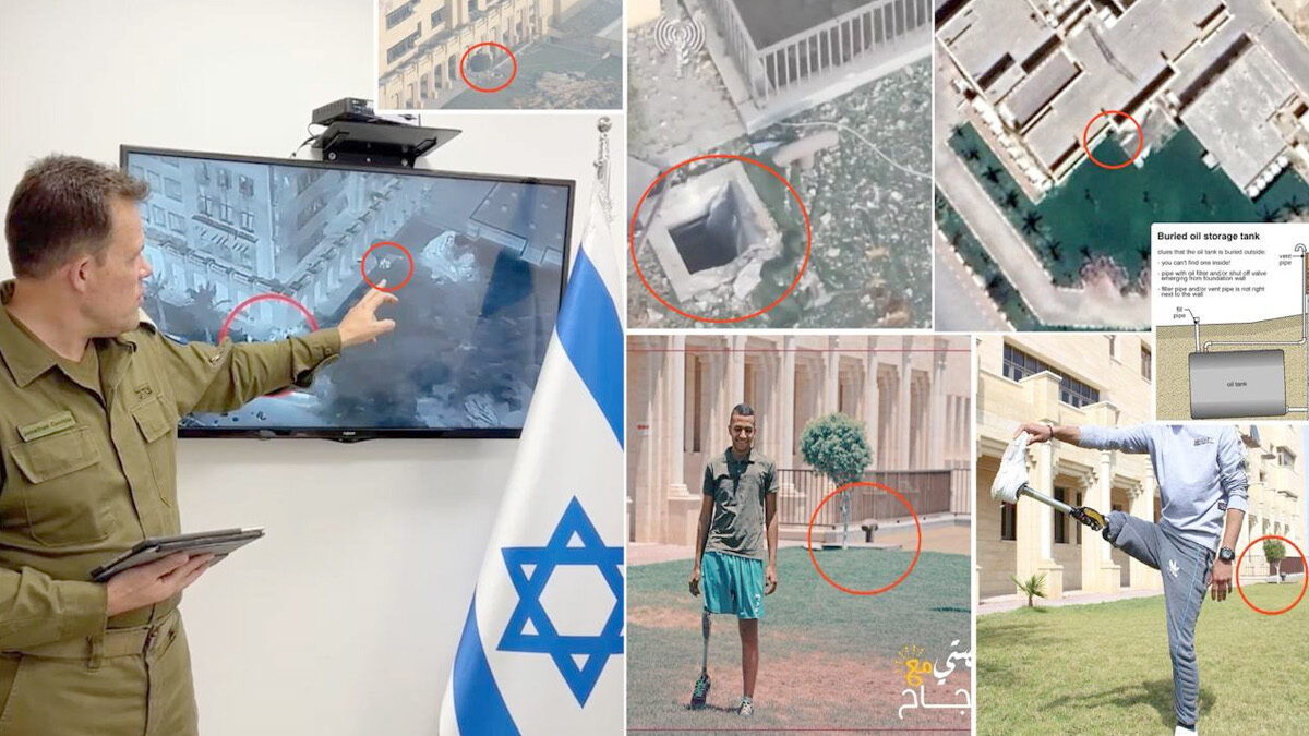 Fake news: Υπερωρίες κάνει η ισραηλινή και αμερικανοΝΑΤΟική προπαγάνδα - Τα τούνελ της Χαμάς ήταν ...δεξαμενή νερού