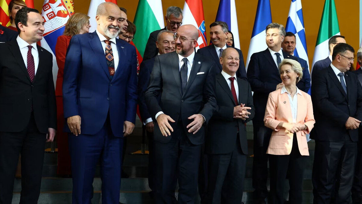 Από τη σύνοδο της ΕΕ για τα Δυτικά Βαλκάνια, Δεκέμβρης 2023