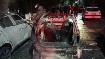 Πυρκαγιά σε αυτοκίνητα στα Βριλήσσια