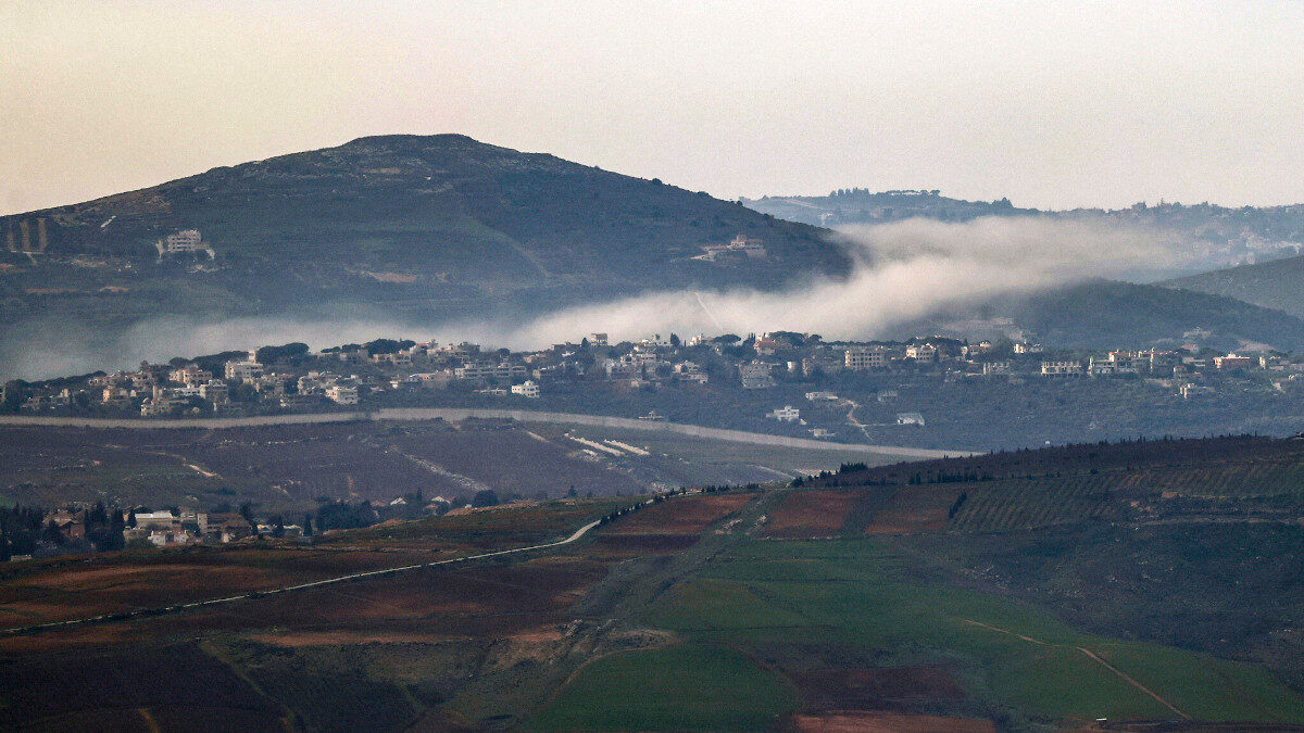 Από βομβαρδισμό των Ισραηλινών σι νότιο Λίβανο (Γενάρης 2024)