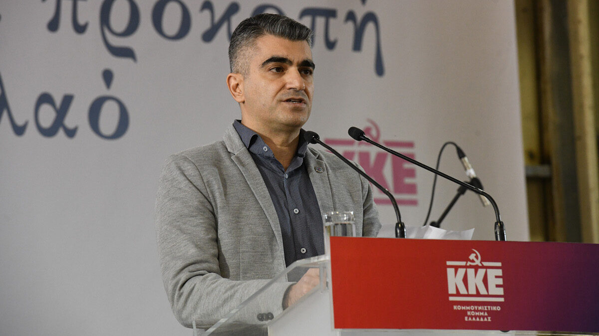 Χαιρετισμός του Γιώργου Κυριακάκη, αντισυνταγματάρχη, ΓΓ της ΠΟΜΕΝΣ, στη συνεστίαση του Τμήματος για τις Ένοπλες Δυνάμεις και τα Σώματα Ασφαλείας της ΚΕ του ΚΚΕ