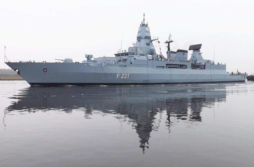 Η Φρεγάτα FGS Hessen (F 221) του Πολεμικού Ναυτικού της Γερμανίας
