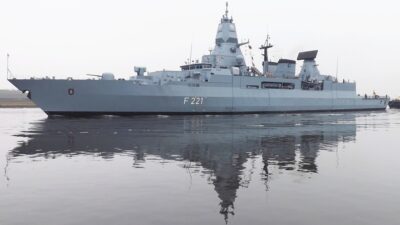 Η Φρεγάτα FGS Hessen (F 221) του Πολεμικού Ναυτικού της Γερμανίας
