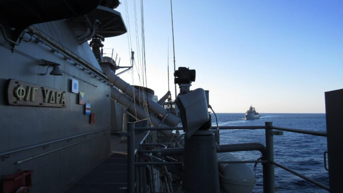 Η Φρεγάτα Ύδρα (F452) του Πολεμικού Ναυτικού σε συνεκπαίδευση με Γερμανική Φρεγάτα - 18/08/2021