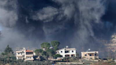 Βομβαρδισμός σε περιοχή του Λιβάνου από τον Ισραηλινό στρατό